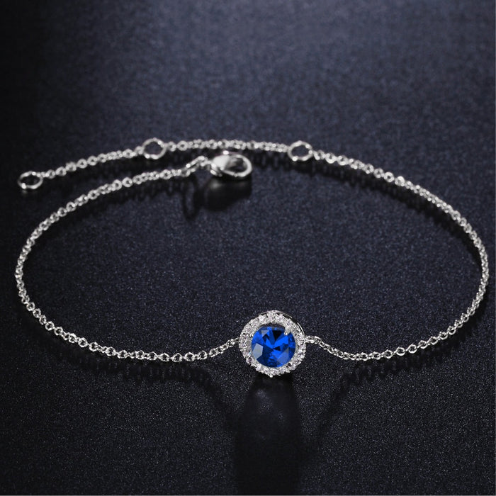 Blue Halo Bracelet